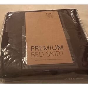 Premium bed skirt, full size 
2 premium pillowcase standard size